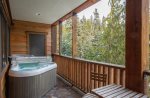 Private Hot Tub on the Balcony